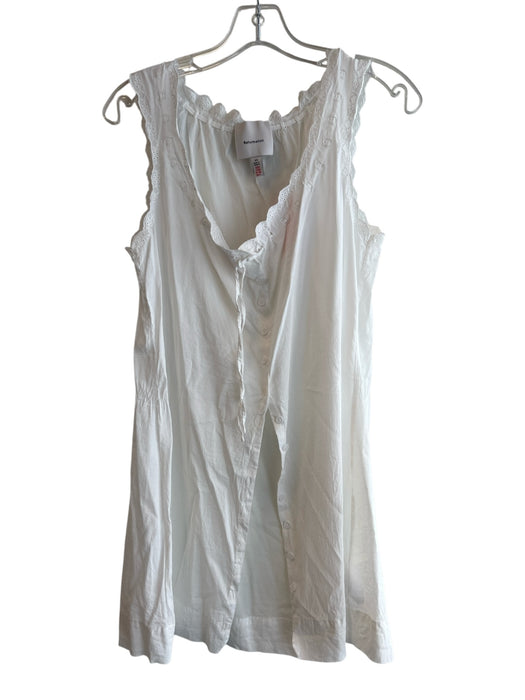 Reformation Size XS White Organic Cotton & Viscose broderie anglaise Dress White / XS