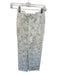 Blithe Size XS White Polyester Back Zip Lace Sheer Maxi Skirt White / XS