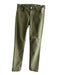 AG Size 29 Green Cotton Blend 5 Pocket Zip Fly Mid Rise Skinny Jeans Green / 29