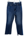 Pistola Size 29 Dark Wash Cotton Zip Fly Whiskering High Rise Straight Leg Jeans Dark Wash / 29