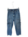 Blank NYC Size XS Med Dark Wash Cotton Blend Elastic Waist Cargo Pockets Jeans Med Dark Wash / XS
