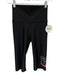 P.E Nation Size S Black Polyester Blend Logo High Rise bike Shorts Black / S