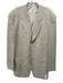 Giorgio Armani Beige Wool Blend Solid 3 button Men's Blazer Beige / 43L