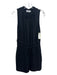 A.L.C. Size S/6 Black Polyester & Viscose Elastic Waist Sleeveless Dress Black / S/6