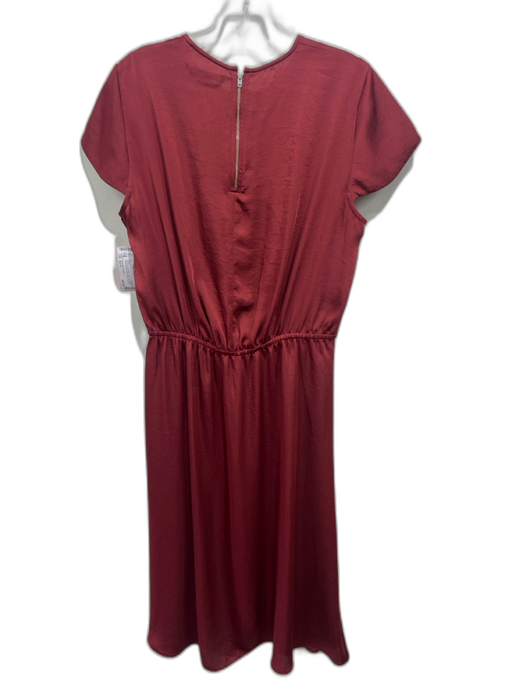 Isabel Marant Etoile Size Est S Rust Red Polyester Short Cap Sleeve Dress Rust Red / Est S
