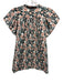 Trovata Birds of Paradis Size S Navy blue, pink & white Cotton & Viscose Top Navy blue, pink & white / S