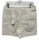 Vince Size 6 White Cotton Blend High Rise Button & Zip Fly Shorts White / 6