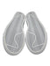Nike Shoe Size 9 White & Cream Leather Lace Up Logo Low Top Sneakers White & Cream / 9