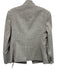 Veronica Beard Size 8 Light Gray Wool Blend Long Sleeve One Button Blazer Jacket Light Gray / 8