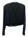 Derek Lam 10 Crosby Size 6 Black Polyester Blend Long Sleeve Tweed Jacket Black / 6