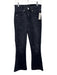 Veronica Beard Jeans Size 27 Faded Black Cotton Denim High Rise Whiskering Jeans Faded Black / 27