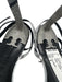 Tory Burch Shoe Size 9 Silver Leather Rhinestone Open Toe Strappy Sandals Silver / 9