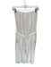 Olivaceous Size M White & Cream Rayon Stitch Detail Off the Shoulder Jumper White & Cream / M