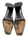 Gucci Shoe Size 36 Brown & Black Canvas Square Point Toe Block Heel Pumps Brown & Black / 36