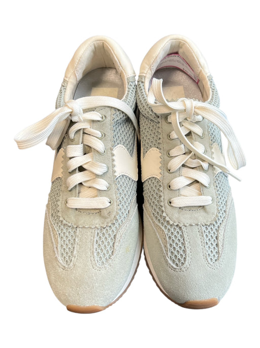 Dolce Vita Shoe Size 8 Blue & White Leather Lace Up Sneaker Athletic Shoes Blue & White / 8