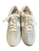 Dolce Vita Shoe Size 8 Blue & White Leather Lace Up Sneaker Athletic Shoes Blue & White / 8
