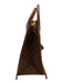 MCM Brown Coated Canvas Leather Detail Monogram Multiple Straps Tote Bag Brown