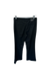 Banana Republic Size 4 Black Polyester Blend Boot Cut Slacks Pants Black / 4
