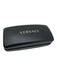 Versace Black & Gold Acetate & Metal Gray Lenses Polarized Aviator Sunglasses Black & Gold