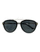 Versace Black & Gold Acetate & Metal Gray Lenses Polarized Aviator Sunglasses Black & Gold