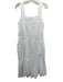 Faherty Size S White Cotton & Modal Tiered Sleeveless Dress White / S