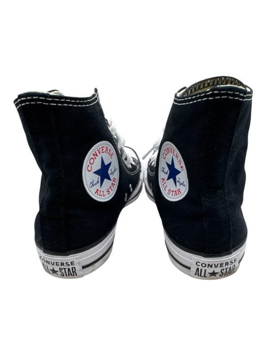 Converse Shoe Size 7 Black & White Canvas Round Toe Cap Toe Lace Up Sneakers Black & White / 7