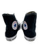 Converse Shoe Size 7 Black & White Canvas Round Toe Cap Toe Lace Up Sneakers Black & White / 7