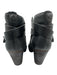 Rag & Bone Shoe Size 38.5 Black Leather Round Toe Cap Toe Stack Heel Booties Black / 38.5