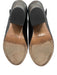 Rag & Bone Shoe Size 38.5 Black Leather Round Toe Cap Toe Stack Heel Booties Black / 38.5