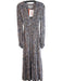 Etoile Isabel Marant Size 36 Grey & Multi Viscose Button Placket Floral Dress Grey & Multi / 36