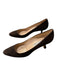 Manolo Blahnik Shoe Size 36 Brown Leather Suede Pointed Toe Kitten Heel Shoes Brown / 36