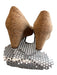 Christian Louboutin Shoe Size 37 Brown Cork Almond Toe Wedge Red Bottom Shoes Brown / 37