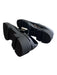 Stuart Weitzman Shoe Size 39.5 Black Leather One Strap Pearl Buckle Shoes Black / 39.5