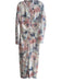 By Anthropologie Size Large Cream, Pink & Blue No Fabric Tag High Neck Dress Cream, Pink & Blue / Large