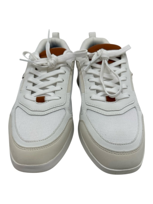Wolf & Shepherd Shoe Size 9 White Synthetic Solid Sneaker Men's Shoes White / 9
