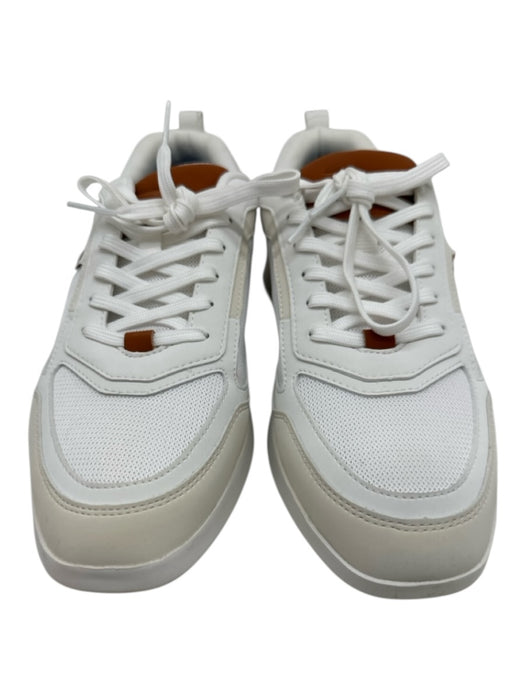 Wolf & Shepherd Shoe Size 9 White Synthetic Solid Sneaker Men's Shoes White / 9