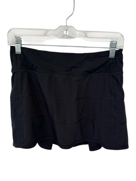 Lululemon Size 4 Black Pleats Mini Athletic Skort Black / 4