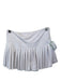 Gold Hinge Size Est S White Pleats Mini Athletic Skort White / Est S