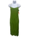 Reformation Size 8 Green Viscose & Rayon Spaghetti Straps Dress Green / 8