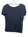 Donna Karan Size M Black Silk Beaded short sleeve Top Black / M