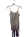 Sundress Size M/L Purple & Ivory Spaghetti Strap Sequins Ombre Fringe Dress Purple & Ivory / M/L