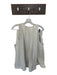 FP Beach Size S/P Beige Cotton Tunic Elastic Waist Stitching Detail Short Set Beige / S/P