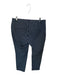 Banana Republic Size 8 Navy & white Cotton Blend Striped Cropped Trouser Pants Navy & white / 8