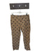 J. Crew Size 8 Tan & Navy Cotton High Waist Polka Dot Chino Pants Tan & Navy / 8