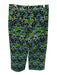 Maeve Size 30 Blue & Green Viscose High Waist Flowers Wide Leg Pants Blue & Green / 30