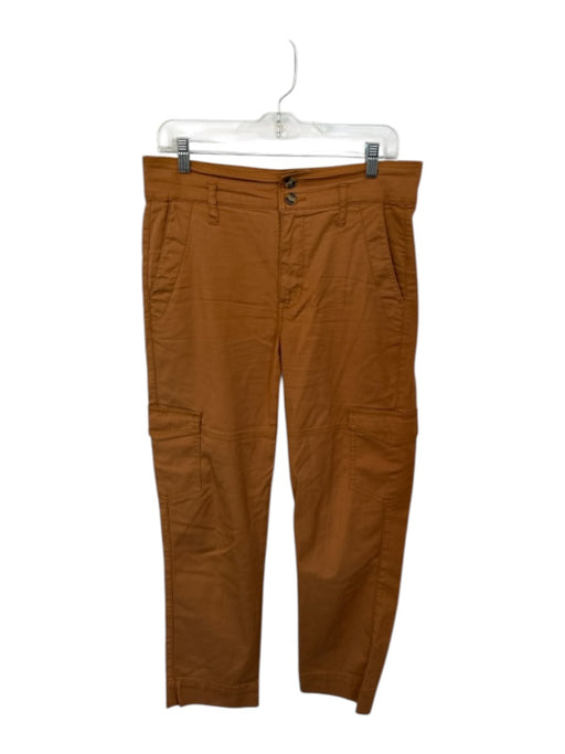 Cabi Size 0 Tan Lycocell High Waist Cargo Pockets Pants Tan / 0