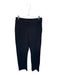 Spanx Size L Navy Rayon Elastic Waist Pin Stripe Straight Leg Trouser Pants Navy / L