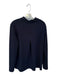 Spanx Size L Navy Modal Blend Funnel Neck Long Sleeve Athletic Sweatshirt Navy / L