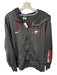 Nike Size L Gray & Red Polyester UGA Hood Full Zip Men's Jacket Gray & Red / L
