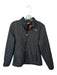 The North Face Size M Black Polyester Quilted Full ZIp Athletic Jacket Black / M